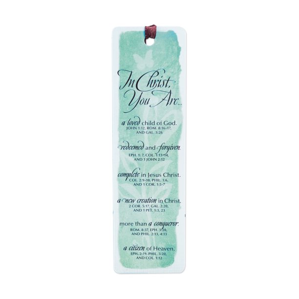 Bookmark: In Christ You Are - Lighthouse Christian Products